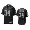 Bo Jackson Raiders Black NFL Pro Line Jersey 2 mens raiders bo jackson black nfl pro line retired player jersey