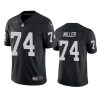 Kolton Miller Oakland Raiders Black Vapor Limited Jersey 2 mens raiders kolton miller black vapor jersey
