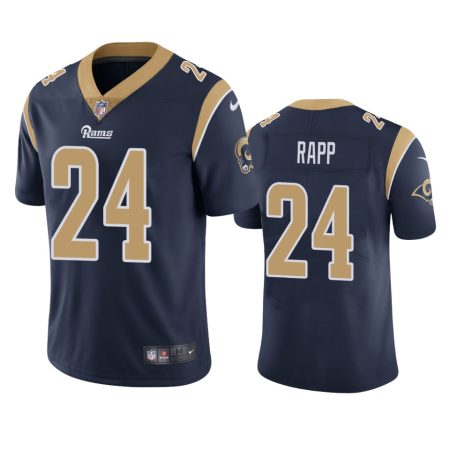 Los Angeles Rams Taylor Rapp Navy 2019 NFL Draft Vapor Limited Jersey