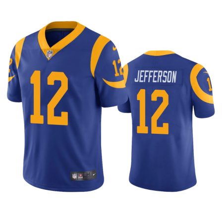 Los Angeles Rams Van Jefferson Royal 2020 NFL Draft Vapor Limited Jersey