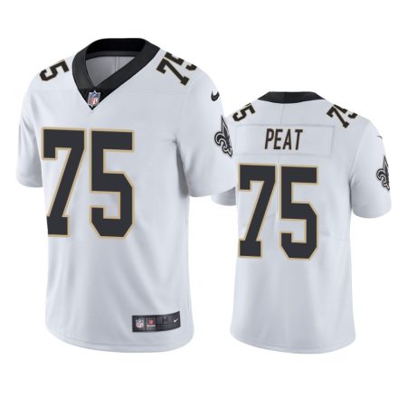 Andrus Peat New Orleans Saints White Vapor Limited Jersey