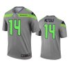 Seattle Seahawks D.K. Metcalf Gray Inverted Legend Jersey 2 mens seahawks d.k. metcalf gray inverted legend jersey
