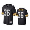 Jerome Bettis Steelers Mitchell & Ness Black Vintage Replica Jersey 3 mens steelers jerome bettis black vintage replica retired player jersey