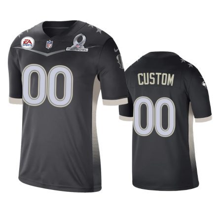 Houston Texans Custom Anthracite 2021 AFC Pro Bowl Game Jersey