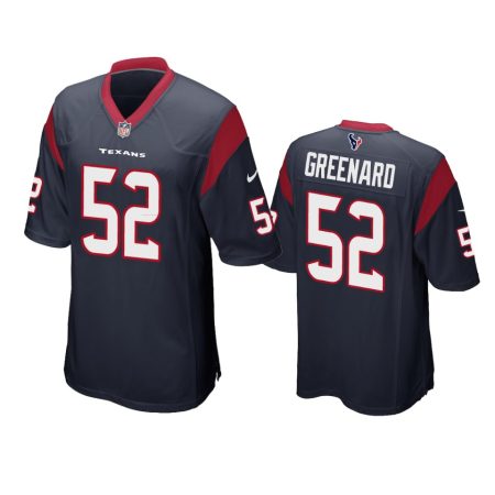 Houston Texans Jonathan Greenard Navy Game Jersey