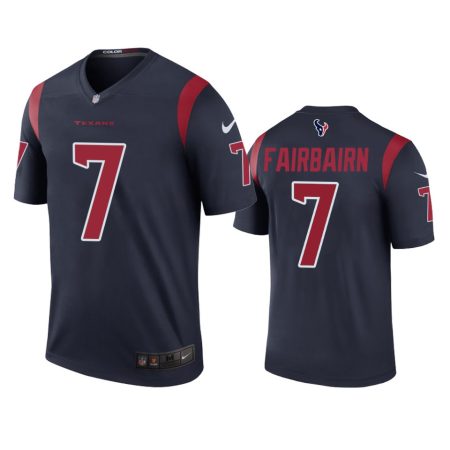 Houston Texans #7 Ka'imi Fairbairn Navy Color Rush Legend Jersey - Men's