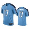Tennessee Titans #17 Ryan Tannehill Blue Color Rush Legend Jersey - Men's 2 mens titans ryan tannehill blue color rush legend jersey