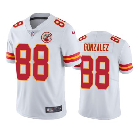 Kansas City Chiefs Tony Gonzalez White Vapor Limited Jersey