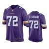 Minnesota Vikings Ezra Cleveland Purple 2020 NFL Draft Game Jersey 3 mens vikings ezra cleveland purple game jersey