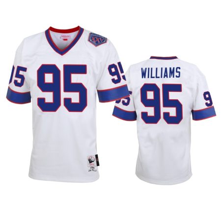 Buffalo Bills Kyle Williams White Vintage Replica Jersey - Men's