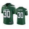 Michael Carter New York Jets Green Vapor Limited Jersey 3 michael carter jets green vapor jersey