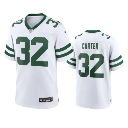New York Jets Michael Carter White Legacy Game Jersey