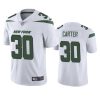 Michael Carter New York Jets White Vapor Limited Jersey 2 michael carter jets white vapor jersey