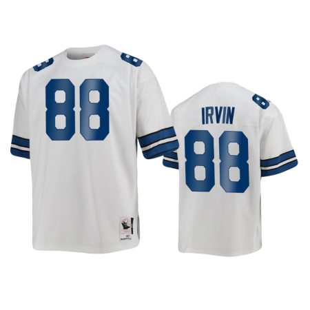 Dallas Cowboys Michael Irvin 1977 White Throwback Authentic Jersey