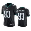 Milton Williams Philadelphia Eagles Black Vapor Limited Jersey 3 milton williams eagles black vapor jersey