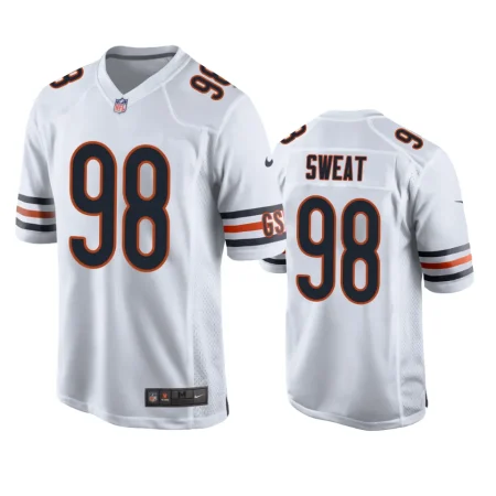 Chicago Bears Montez Sweat White Game Jersey