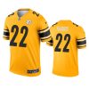 Pittsburgh Steelers Najee Harris Gold 2021 Inverted Legend Jersey 2 najee harris steelers 2021 inverted legend gold jersey