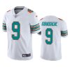 Noah Igbinoghene Miami Dolphins White Vapor Limited Jersey 2 noah igbinoghene dolphins white vapor jersey