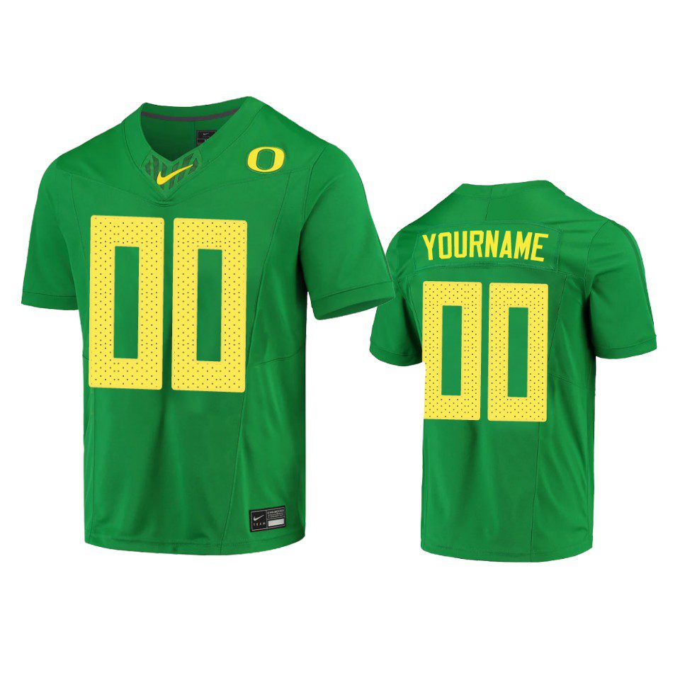Oregon Ducks Custom Green Limited Jersey 1 oregon ducks custom green limited jersey