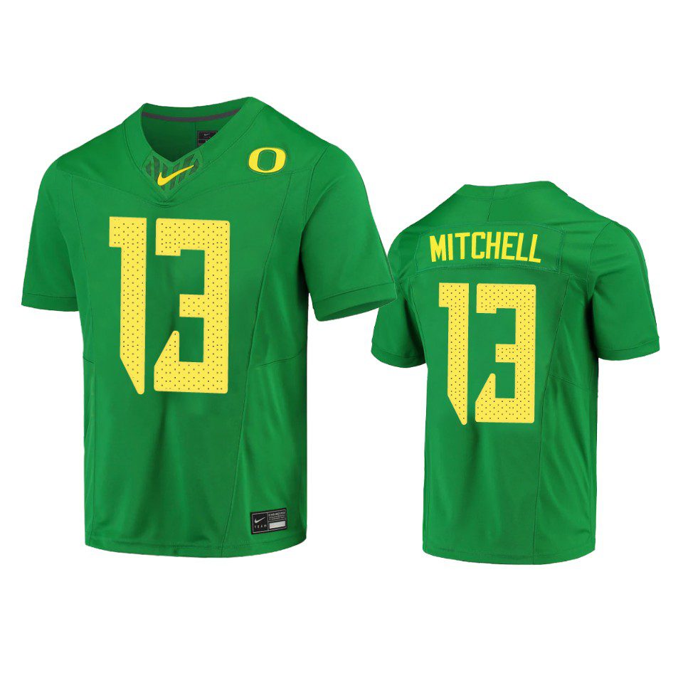Oregon Ducks Dillon Mitchell Green Limited Jersey 1 oregon ducks dillon mitchell green limited jersey