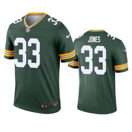 Green Bay Packers Aaron Jones Green Legend Jersey - Men's