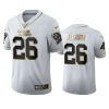 Donte Jackson Panthers White 100th Season Golden Edition Jersey 2 panthers donte jackson white golden edition 100th season jersey