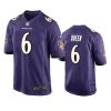 Baltimore Ravens Patrick Queen Purple Game Jersey 3 patrick queen ravens purple game jersey