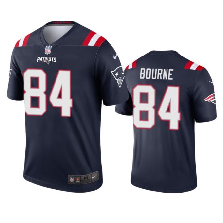 New England Patriots Kendrick Bourne Navy Legend Jersey