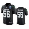 Quincy Williams New York Jets Black Vapor Limited Jersey 3 quincy williams jets black vapor jersey