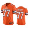 Color Rush Limited Denver Broncos Quinn Meinerz Orange Jersey 3 quinn meinerz broncos color rush limited orange jersey