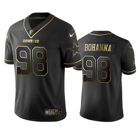 Cowboys Quinton Bohanna Black Golden Edition Vapor Limited Jersey