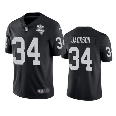 Las Vegas Raiders Bo Jackson Black 2020 Inaugural Season Vapor Limited Jersey - Men's