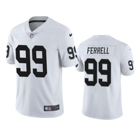 Las Vegas Raiders Clelin Ferrell White Vapor Limited Jersey