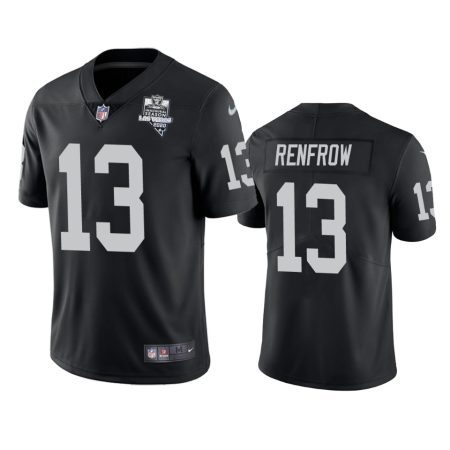 Las Vegas Raiders Hunter Renfrow Black 2020 Inaugural Season Vapor Limited Jersey - Men's