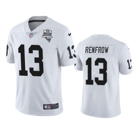 Las Vegas Raiders Hunter Renfrow White 2020 Inaugural Season Vapor Limited Jersey - Men's