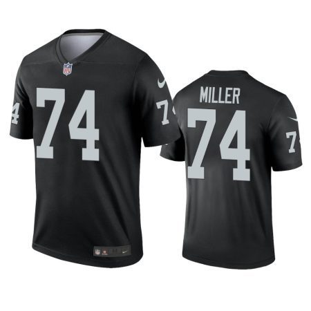 Las Vegas Raiders Kolton Miller Black Legend Jersey - Men's