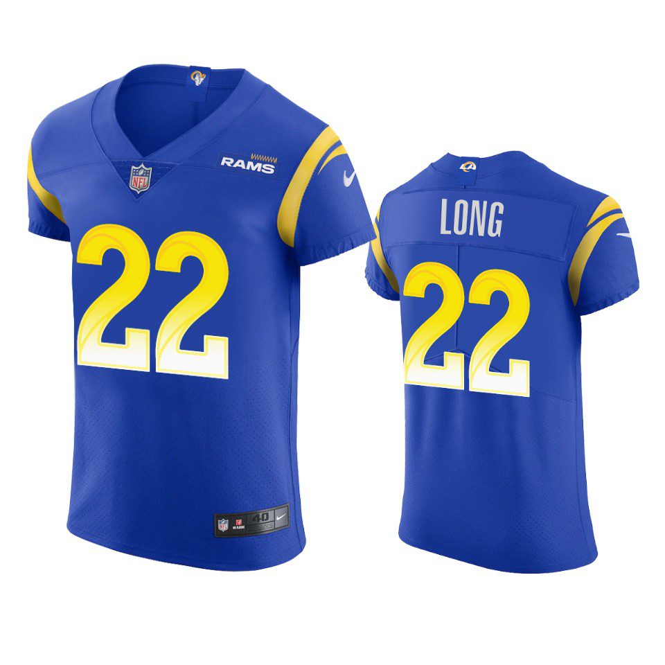 Los Angeles Rams David Long Royal Vapor Elite Jersey - Men's 1 rams david long royal vapor elite jersey