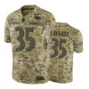 Baltimore Ravens #35 2018 Salute to Service Gus Edwards Jersey Camo -Nike Limited 3 ravens 35 gus edwards 2018 salute to service jersey