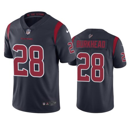 Color Rush Limited Houston Texans Rex Burkhead Navy Jersey