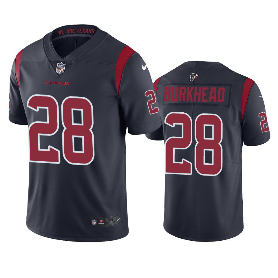 Color Rush Limited Houston Texans Rex Burkhead Navy Jersey 1 rex burkhead texans color rush limited navy jersey