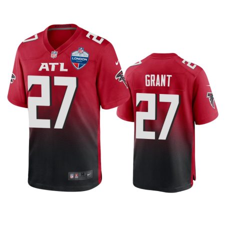 Atlanta Falcons Richie Grant Red 2021 NFL London Game Jersey