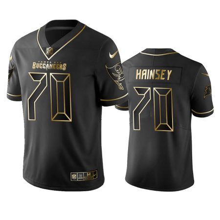 Buccaneers Robert Hainsey Black Golden Edition Vapor Limited Jersey