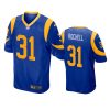 Los Angeles Rams Robert Rochell Royal Game Jersey 3 robert rochell rams royal game jersey