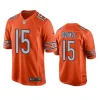 Chicago Bears Rome Odunze Orange 2024 NFL Draft Jersey 3 rome odunze bears orange 2024 nfl draft jersey