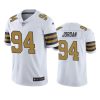 New Orleans Saints #94 Men's White Cameron Jordan Color Rush Limited Jersey 2 saints 94 cameron jordan white color rush limited jersey