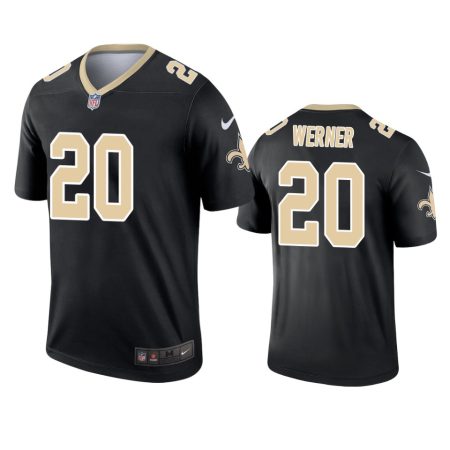 New Orleans Saints Pete Werner Black Legend Jersey