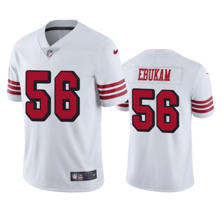 Color Rush Limited San Francisco 49ers Samson Ebukam White Jersey
