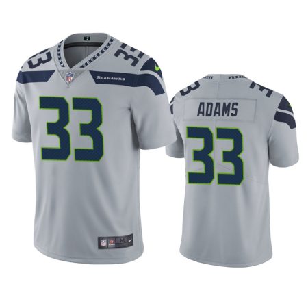 Jamal Adams Seattle Seahawks Gray Vapor Limited Jersey