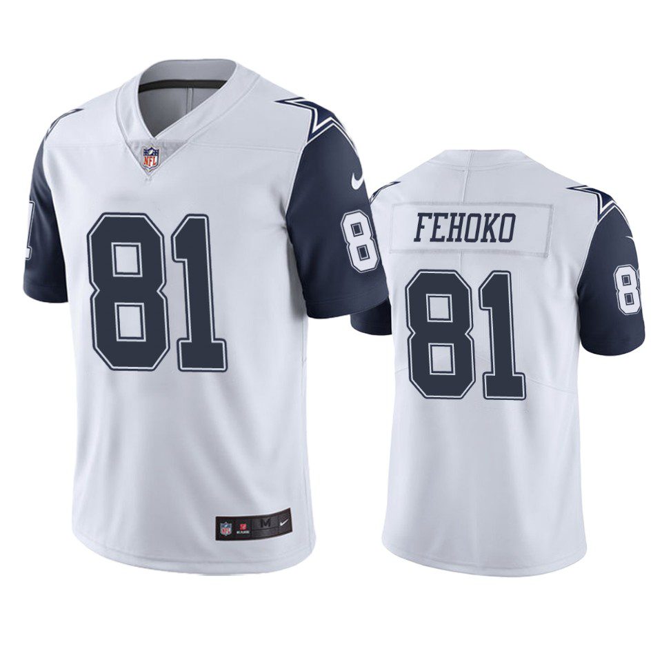 Color Rush Limited Dallas Cowboys Simi Fehoko White Jersey 1 simi fehoko cowboys color rush limited white jersey