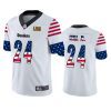 Benny Snell Jr. Pittsburgh Steelers White Independence Day Stars & Stripes Jersey 3 steelers benny snell jr. white independence day vapor jersey